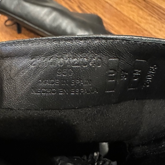 Zara Leather boots with square toe - EU 37 - Picture 6 of 6